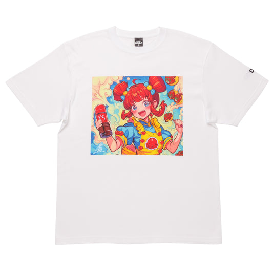 どろソースTシャツ × こたこちゃん　白（MEN）