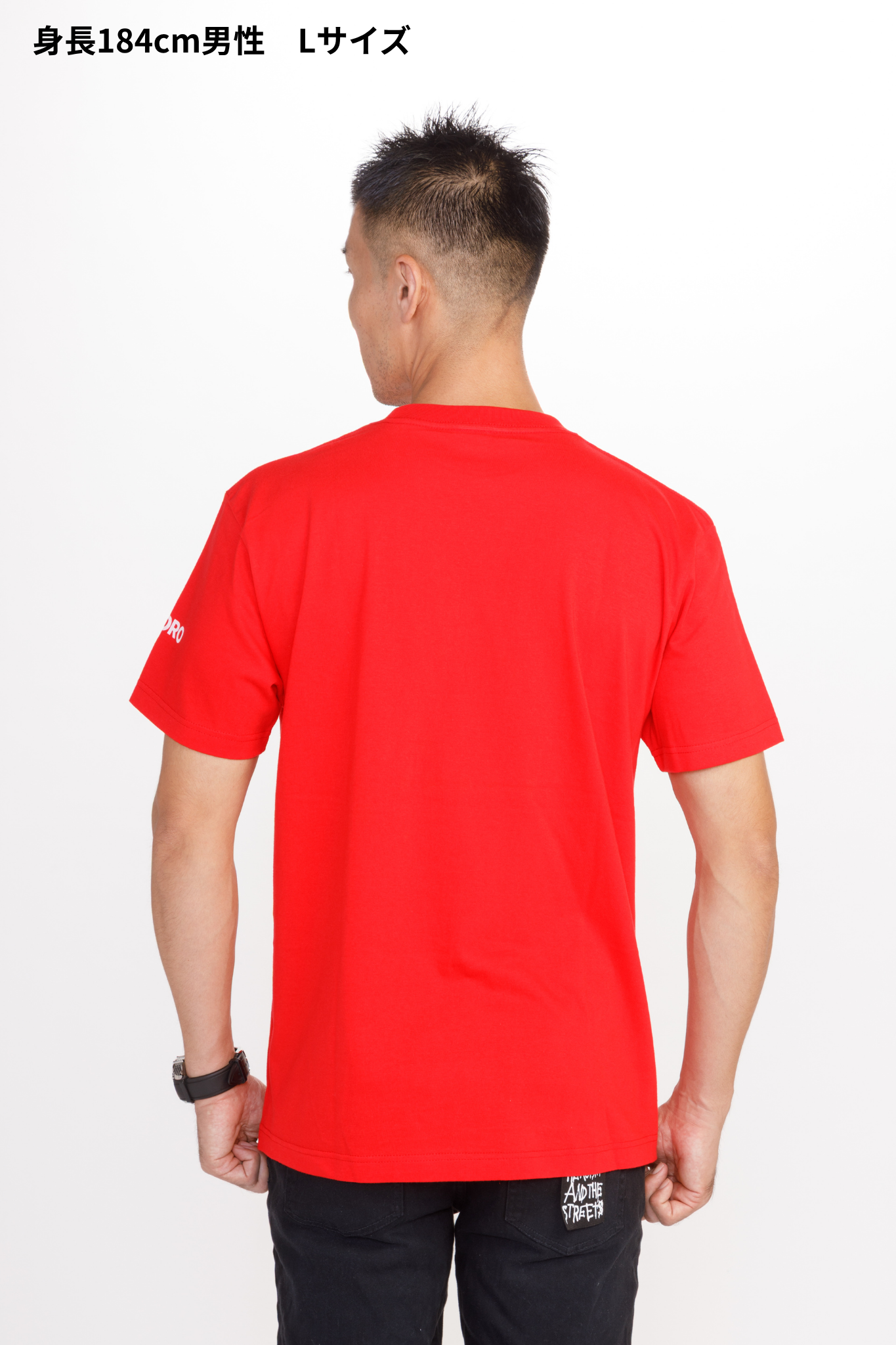 どろソースTシャツ × こたこちゃん　赤（MEN）
