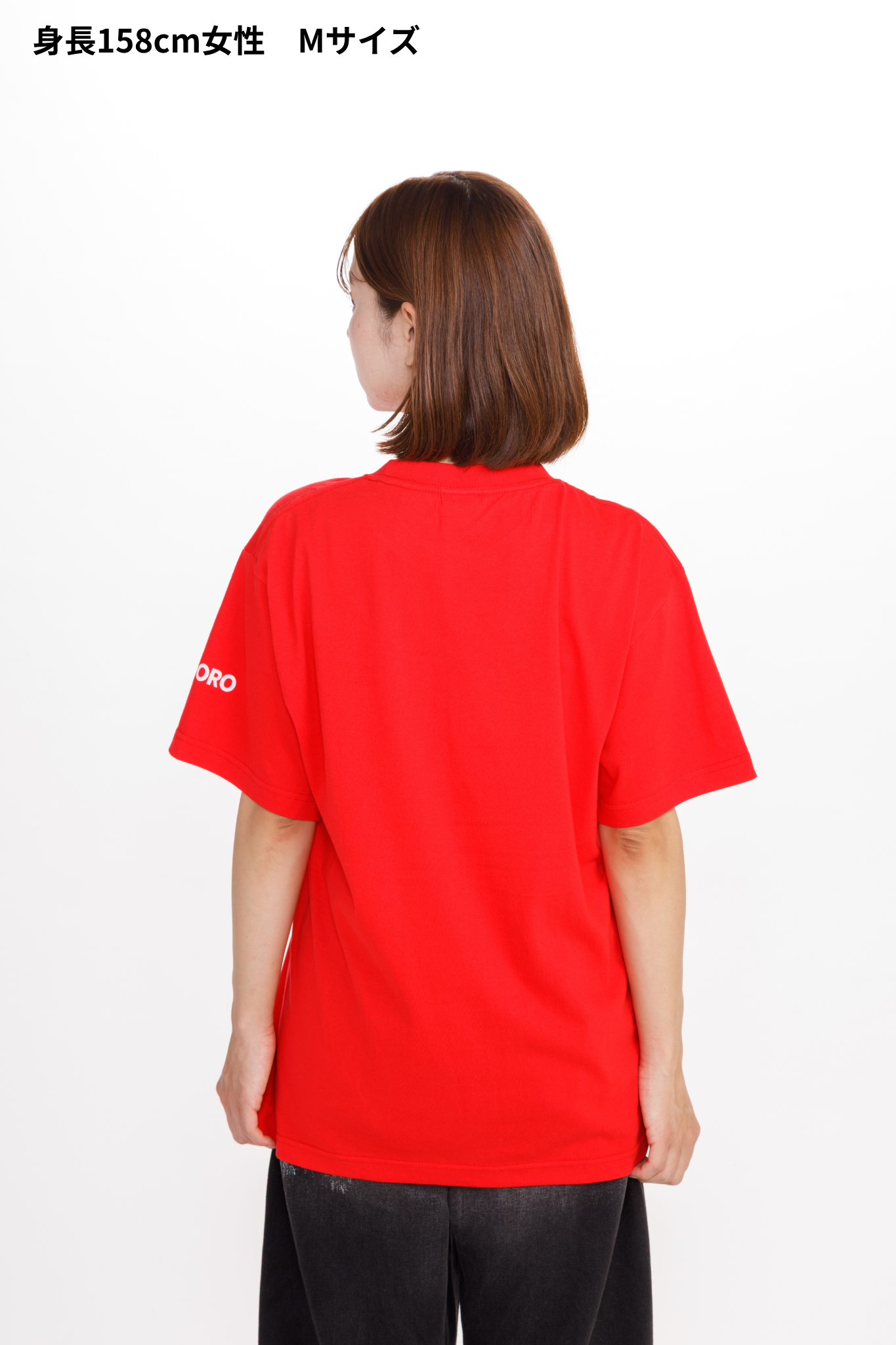 どろソースTシャツ × こたこちゃん　赤（WOMEN）